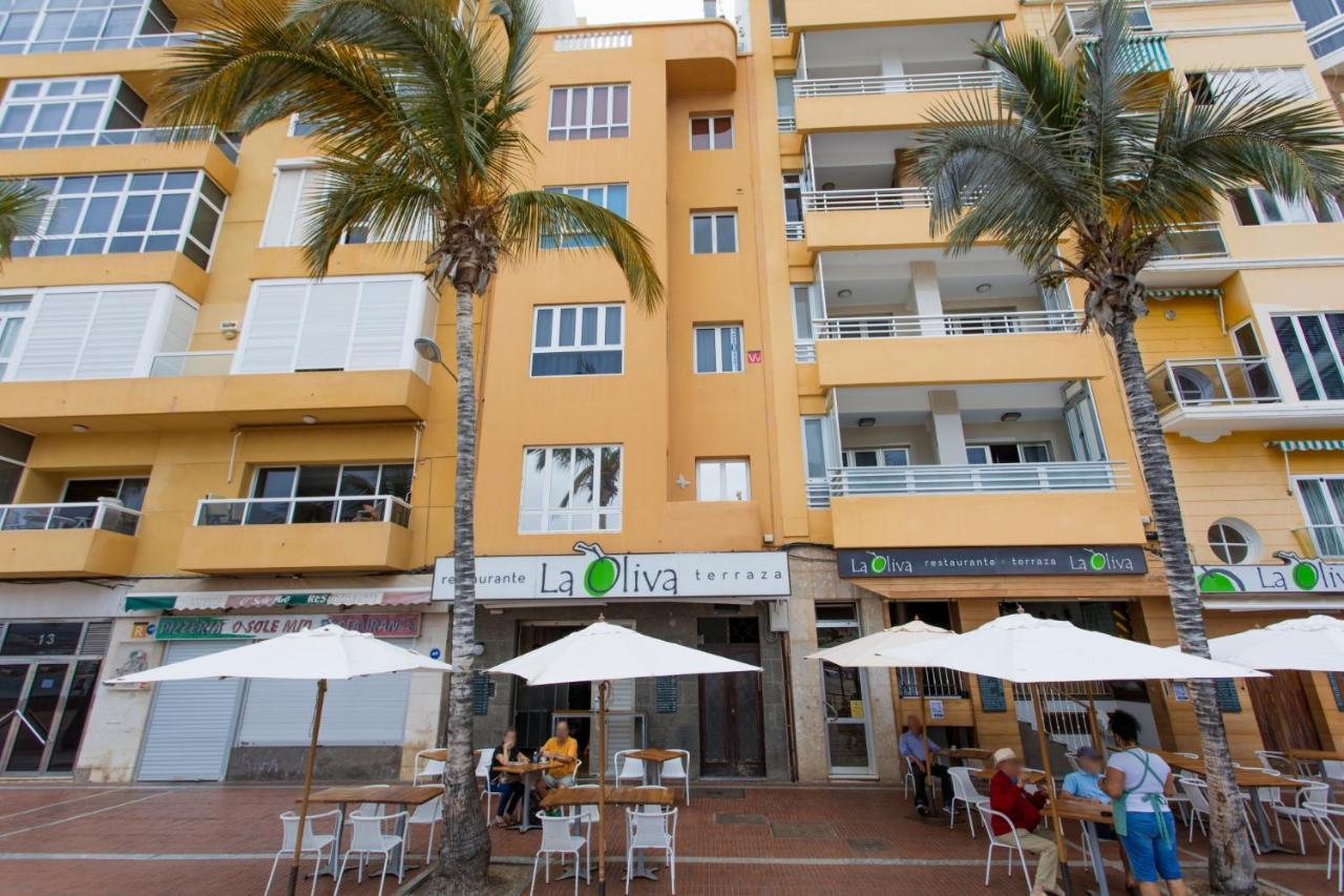 Mariposa Blanca, Apartamento En 1ª Linea De Playa Las Palmas de Gran Canaria Eksteriør bilde