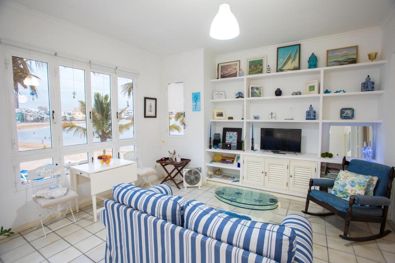 Mariposa Blanca, Apartamento En 1ª Linea De Playa Las Palmas de Gran Canaria Eksteriør bilde